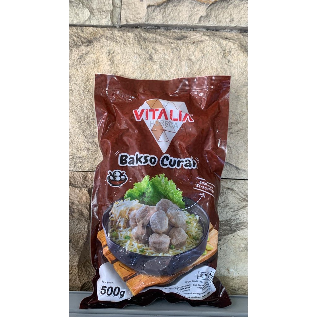 

Bernardi Vitalia bakso sapi curah / bakso daging 500gr