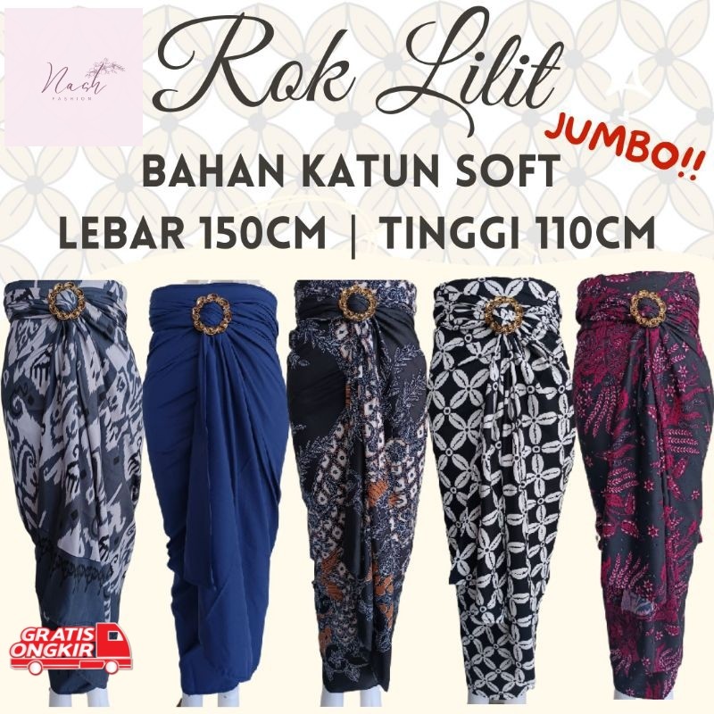 Rok Terkini / ROK LILIT MODERN JUMBO | JARIK LILIT | LILIT MODERN | ROK LILIT BATIK MODERN