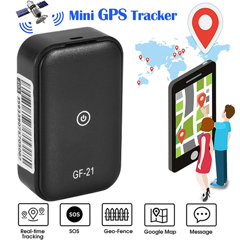 GF21 GF09 GF07 Mini Car GPS Tracker Vehicle GPS Locator Kids Anti-Lost Recording Listening Smart Tra