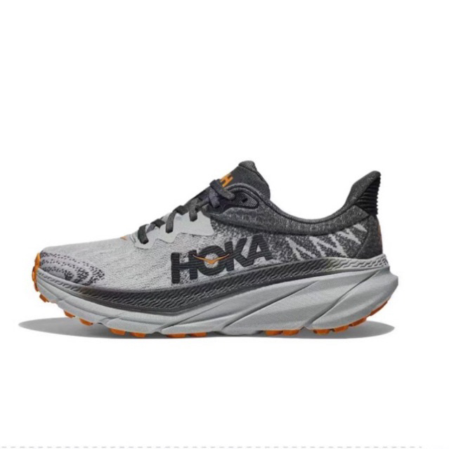 sepatu snekaers pria wanita hoka grey runn running maraton- hoka runing - sepatu hoka original 100%