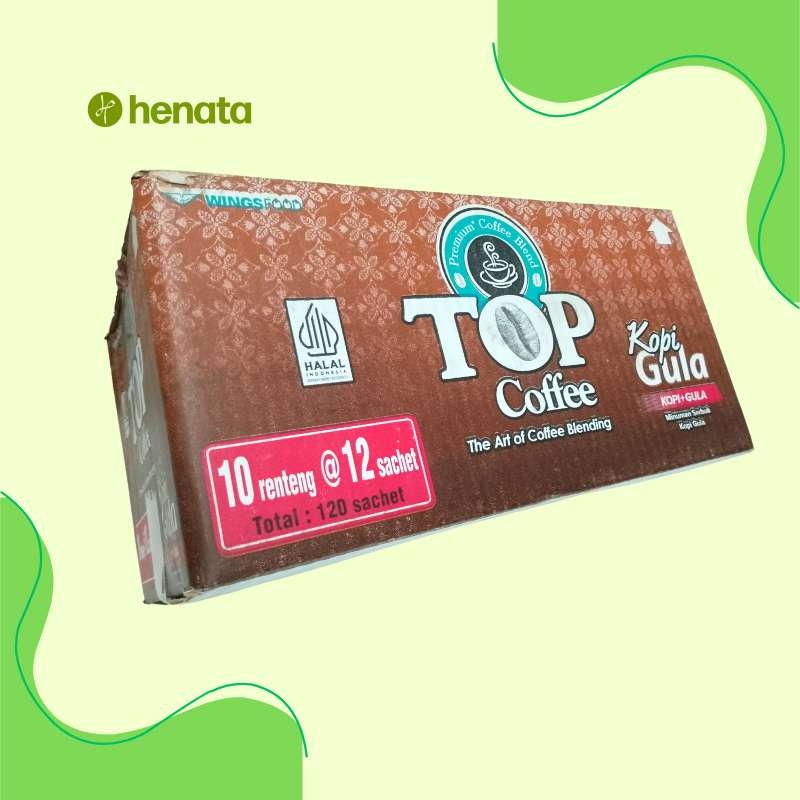 

TOP Kopi Gula 120 Sachet Per karton