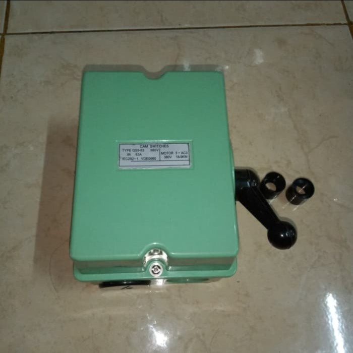 change over switch/cam starter 3phase