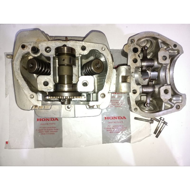 Blok head blok kop cylinder head isi Tiger Revo pnp Mega pro Primus original