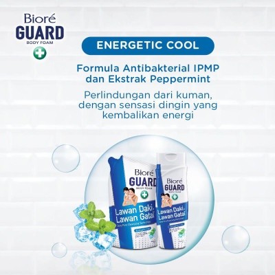 Biore Guard Body Foam Energetic Cool 800 ml
