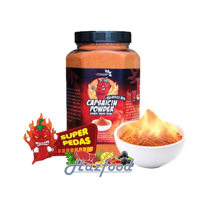 

Bubuk Cabe Pedas | Cabe Bubuk | Chili Powder | Capsaicin Powder 400 Gram