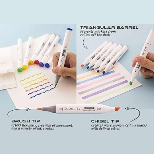 

M&G Double-tip Triangle Art Marker / Spidol Warna M&G Satuan APMV09C3