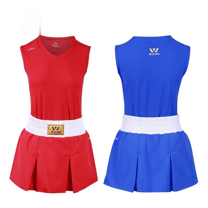 Wesing Boxing Suit for Man Women Training Breathable Quick Dry Boxing Uniform for Competition Boxing