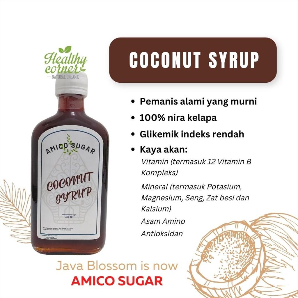 

Coconut Syrup ( Gula Kelapa Cair ) 250 mL - Amico
