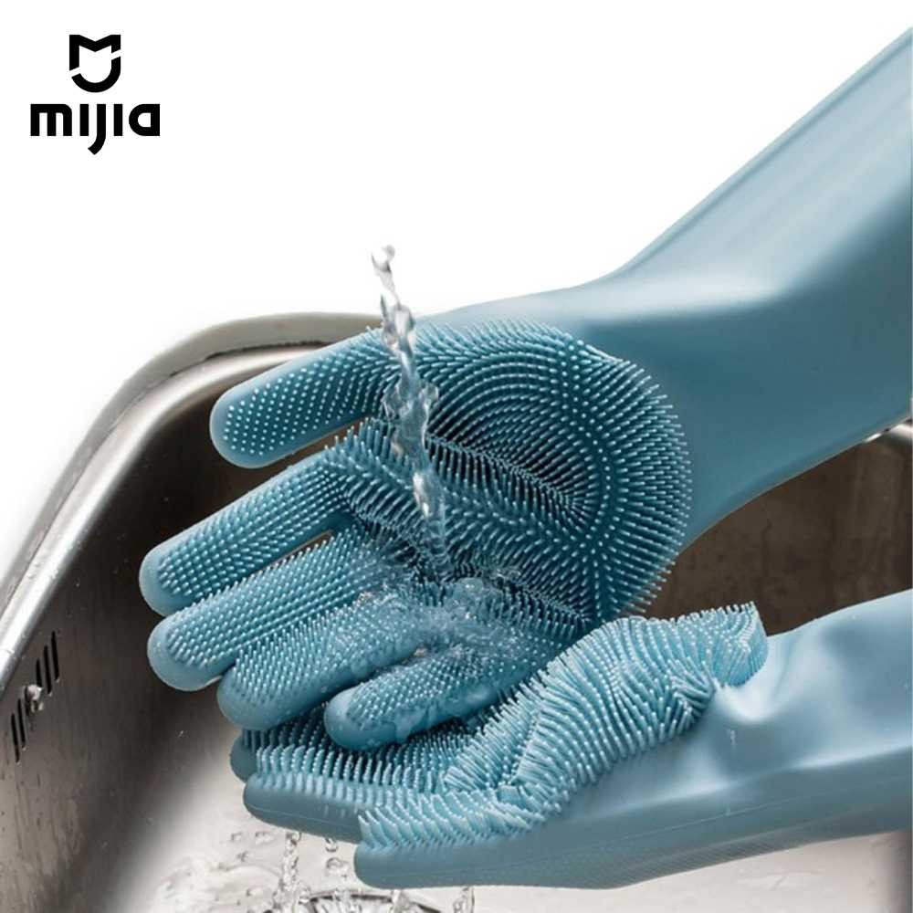 

Xiaomi Mijia JJ Sarung Tangan Sikat Magic Silicone Cleaning Gloves - HH674 - AH