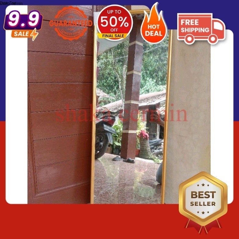 cermin gantung dinding minimalis aesthetic fullbody 40x100