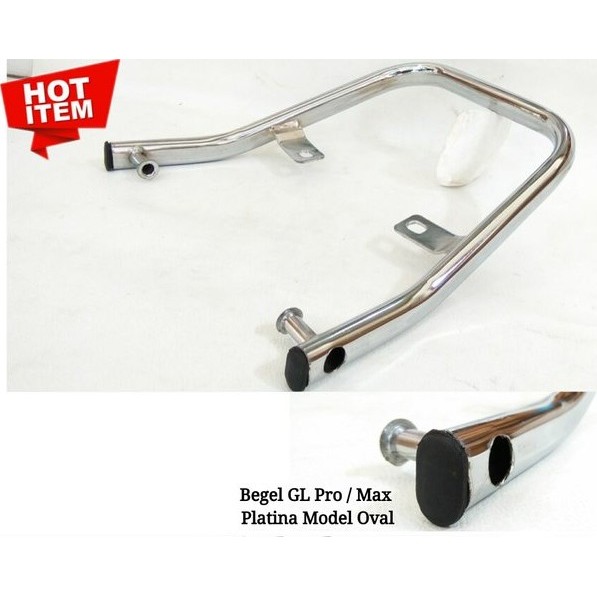 Behel Begel GL PRO - GL Max - Platina - Neotech Warna Krom  / GLPRO GLMAX Krom dan Hitam