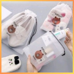 TAS SERUT TRAVEL POUCH ORGANIZER TAS SERUT PLASTIK POUCH PLASTIK