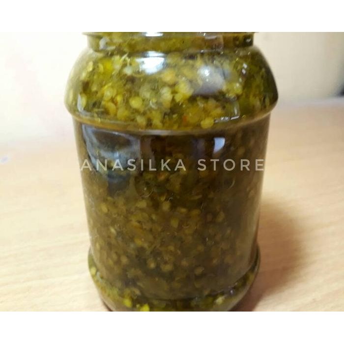 

Sambal ijo homemade khas rumah makan padang selera pedas