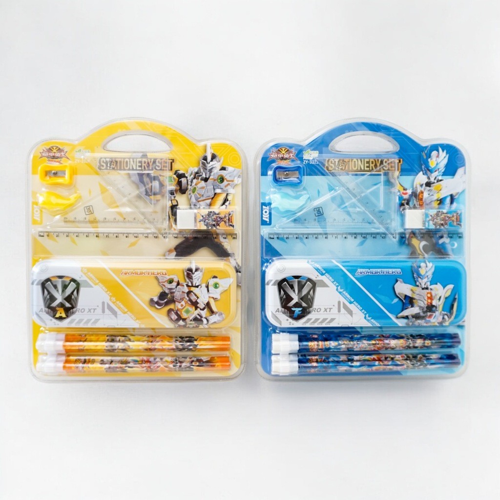 

PENSIL SET DINOSAURUS / SET PENSIL ANAK COWOK / PENSIL SET LENGKAP
