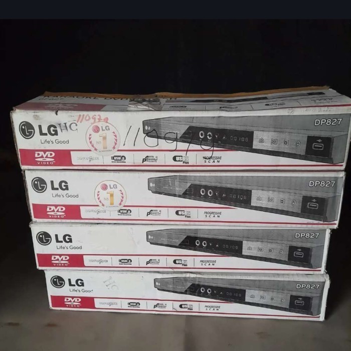 DVD PLAYER ORIGINAL LG DP827 GARANSI 1TAHUN SEGEL BARU KARAOKE USB