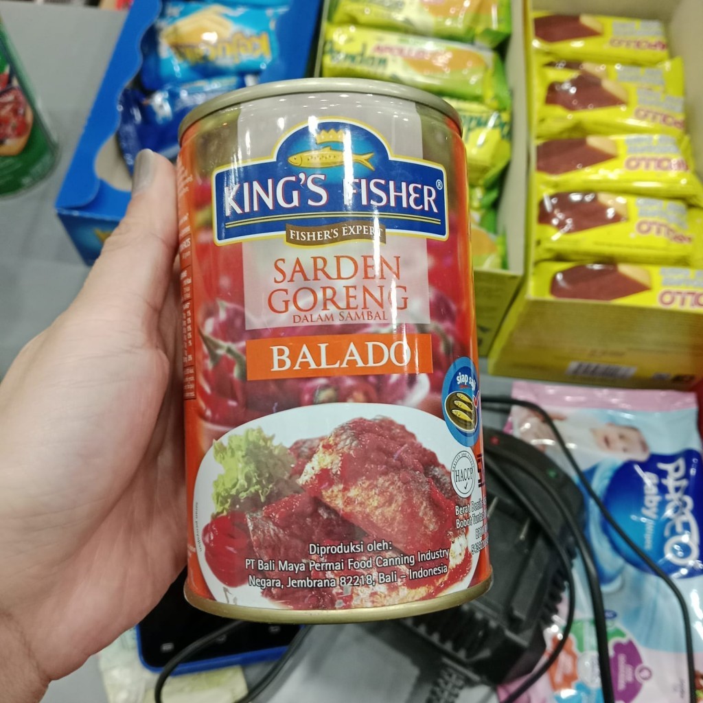 

King's Fisher Sarden Goreng Balado 425g