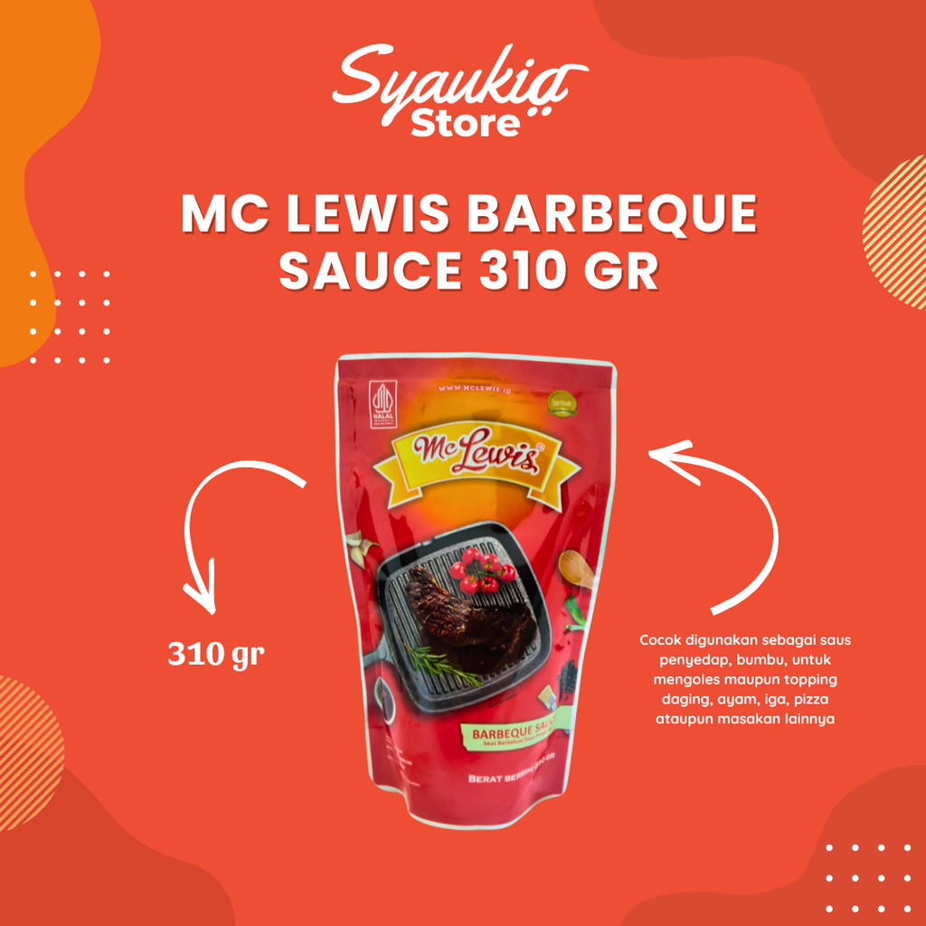 

Mc Lewis Barbeque Sauce - 310g Syaukia Store