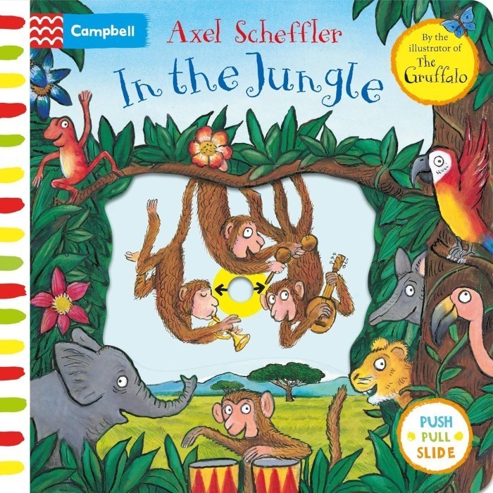 In The Jungle Board book by Axel Scheffler