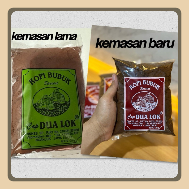 

Kopi Bubuk DUA LOK Special Merah 250gr