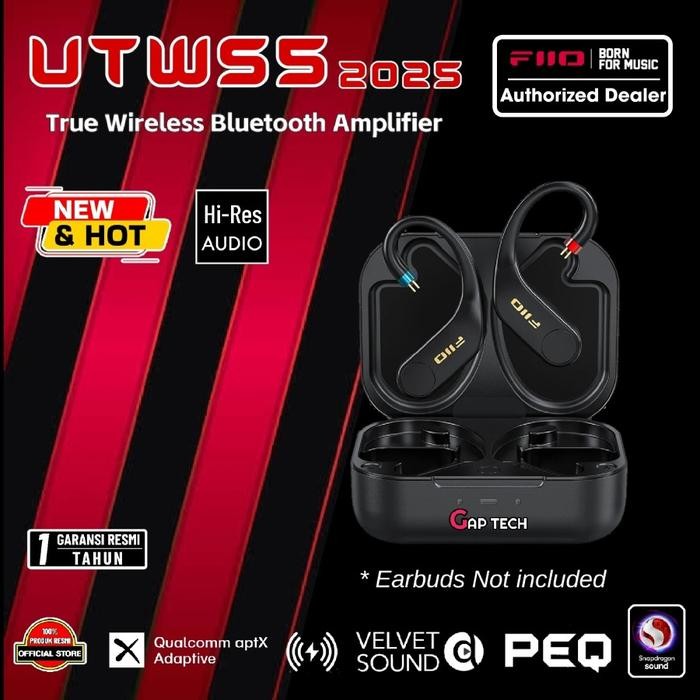PROMOFiiO UTWS5 / UTWS 5 2025 True Wireless Bluetooth Earbuds Hook Amplifier Original - 2pin 0.78mmR