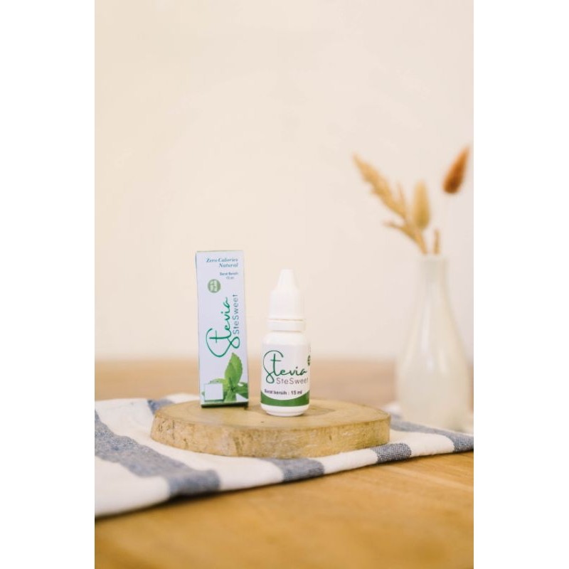 

Gula Stevia Cair Asli I Gula Stevia Murni | Pemanis Alami 0 Kalori | Diet Sehat