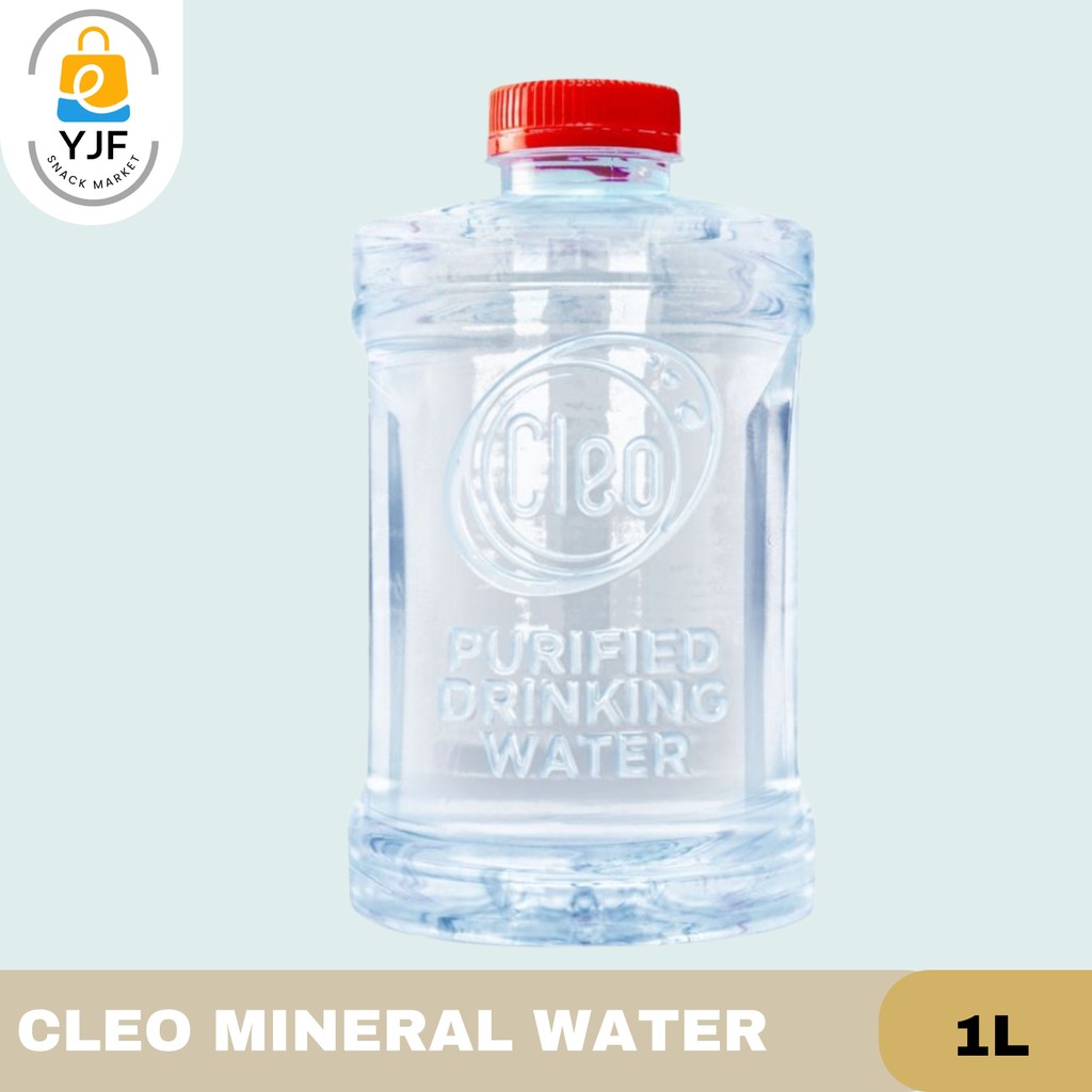 

Cleo MIneral Water 1L / Mineral Water / Air Mineral Kemasan Botol