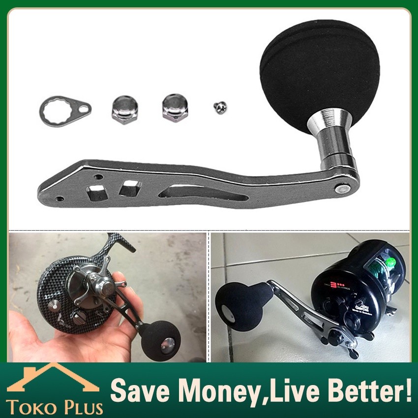 CB55 Single Handle Reel BC Eva - Handle Jigging Baitcasting - Repair for Baitcasting DIY - Power Fis