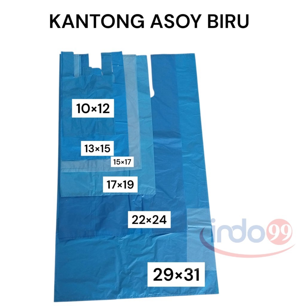 KANTONG ASOY BIRU KTGBR-10x12/13x15/15x17/17x19/22x24/29x31