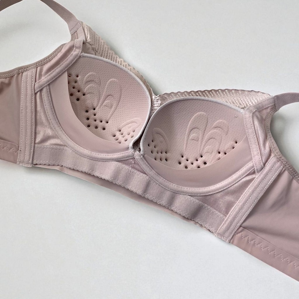 Bra Wanita FELANCY 02086 Tanpa Kawat - High Panel Wireless Bra - Busa Tipis, Ukuran 34B 36B 38B