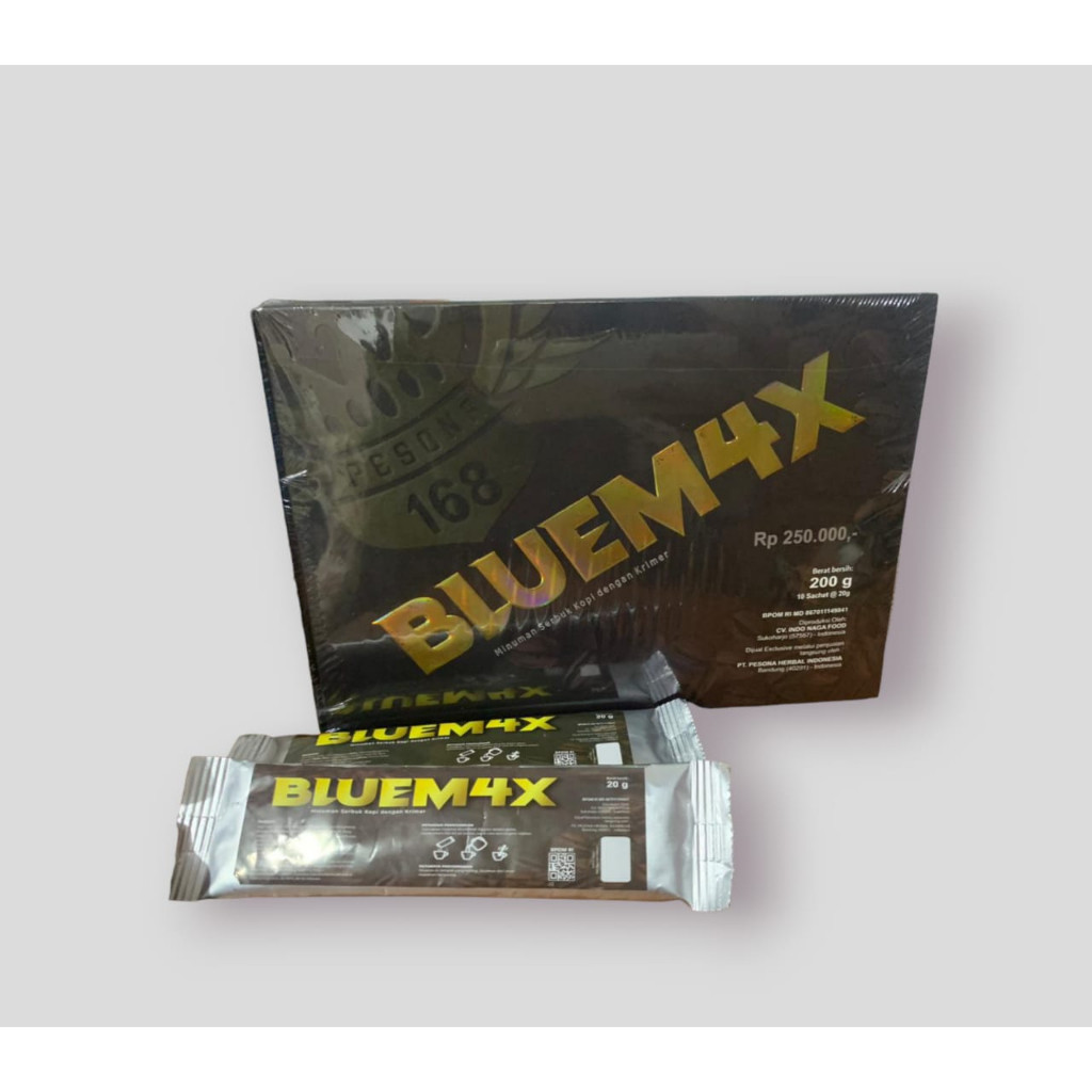 

BLUEMAX coffee harga1 box isi 8 pcs 100 % ORIGINAL