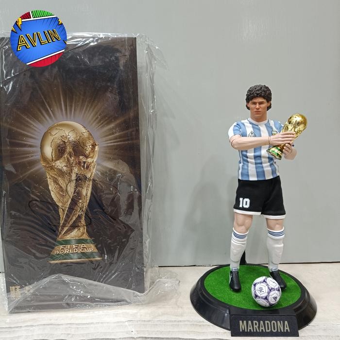 Diego Maradona Argentina FIFA World Cup 1986 1/6 Action Figure Collectible Football Legend Toys BIB