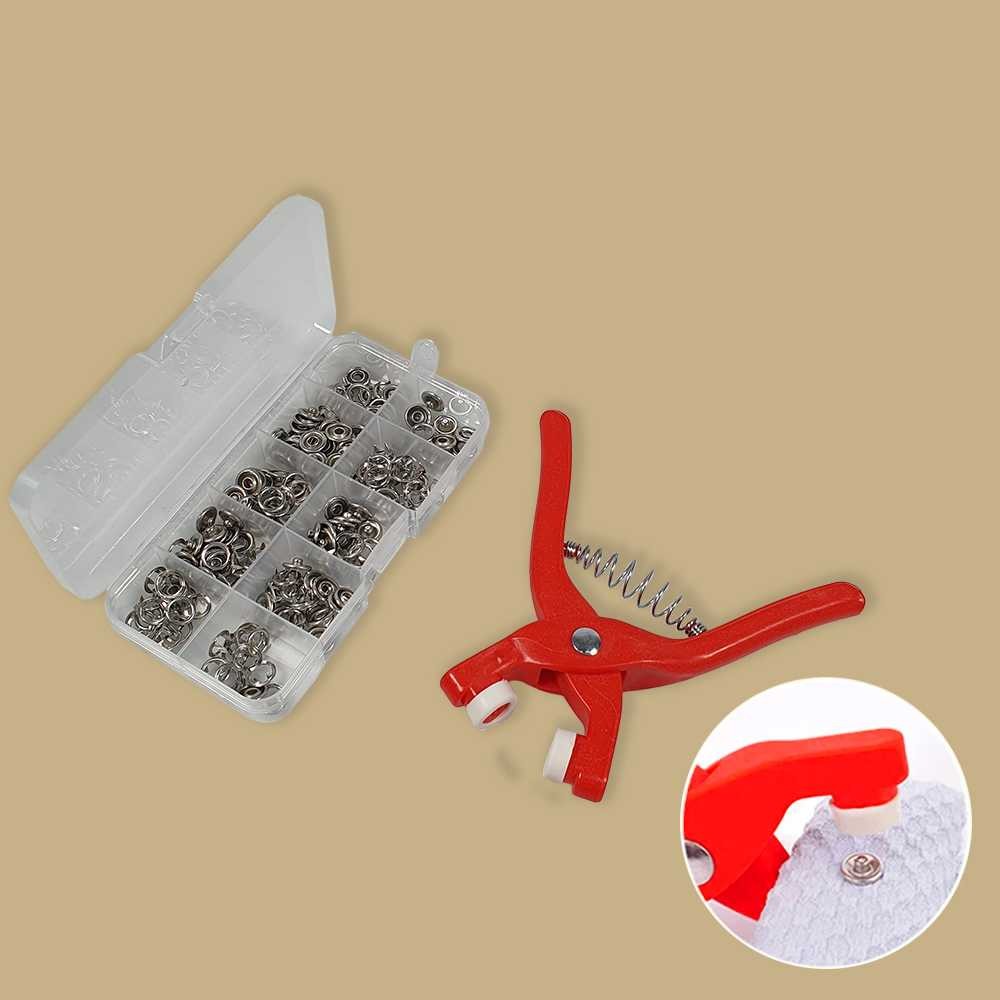 

Liplasting Alat Pasang Kancing Tang Press Manual with Button 50 PCS - LL149