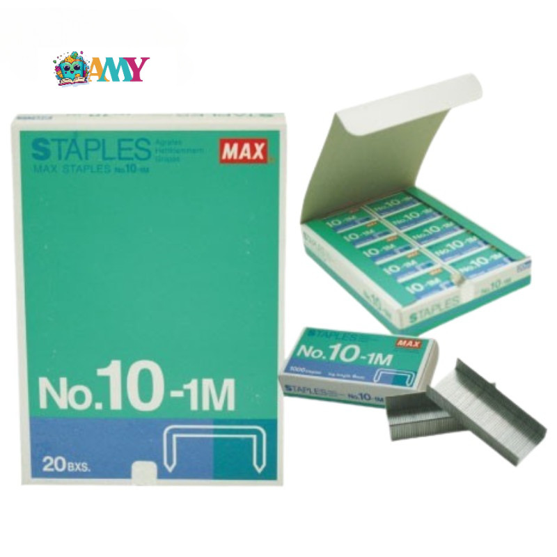 

MAX ISI STAPLER HD 10 /PACK AMY STASIONARY