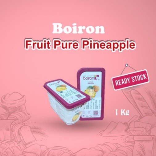 

BOIRON FRUIT PUREE PINEAPPLE 1Kilogram