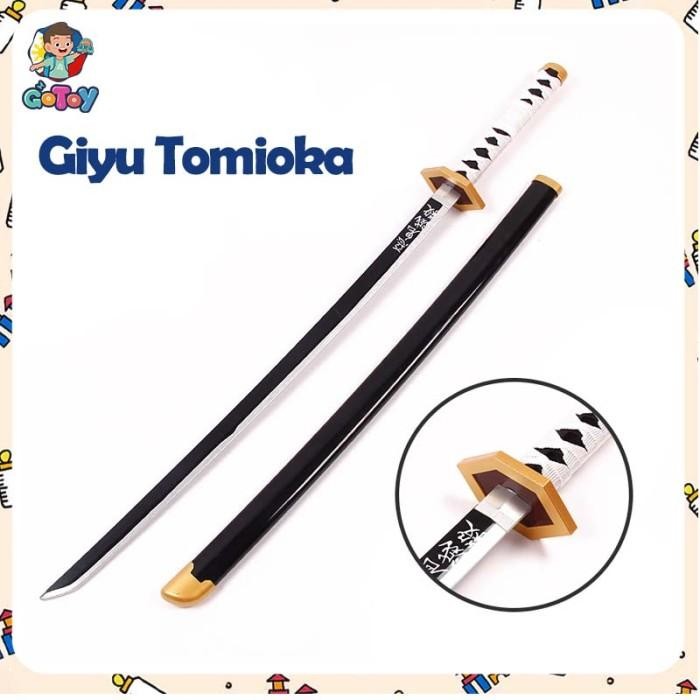 104CM Mainan Pedang Nichirin Tanjiro Kimetsu No Yaiba Rengoku Kyojuro Zenitsu Giyuu Senjata Cosplay 