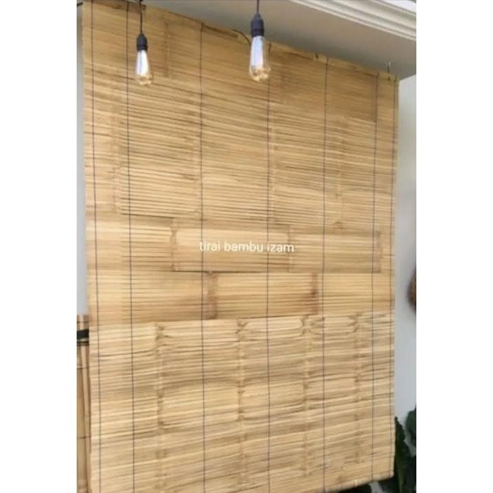 Tirai Krei Bambu Ati L 2m x P 2,5m kerei tirai krey bambu gulung dekorasi rumah bambu tirai outdoor 