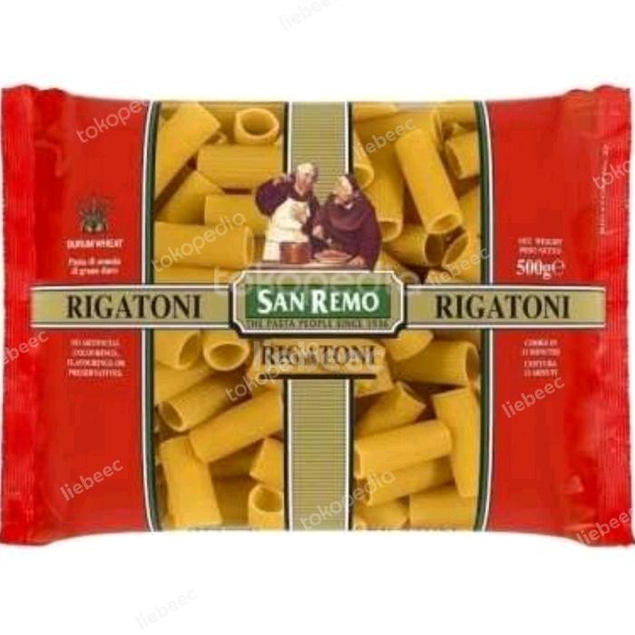 

[PROMO EXP TERBARU] PASTA RIGATONI SAN REMO 500gr Bergaransi Terlaris