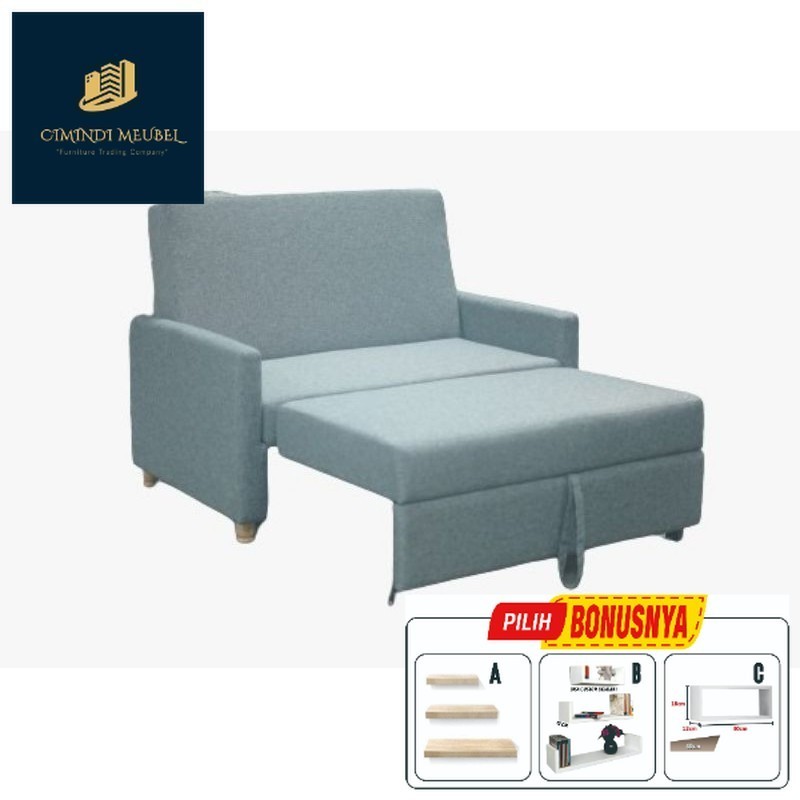 Sofa Bed Pevita / Sofa Bed Multifungsi / Sofa Bed harmony living KUNINGAN