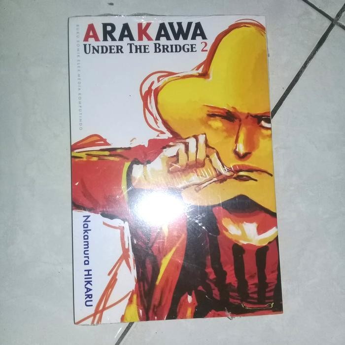 komik arakawa under the bridge vol 2 segel