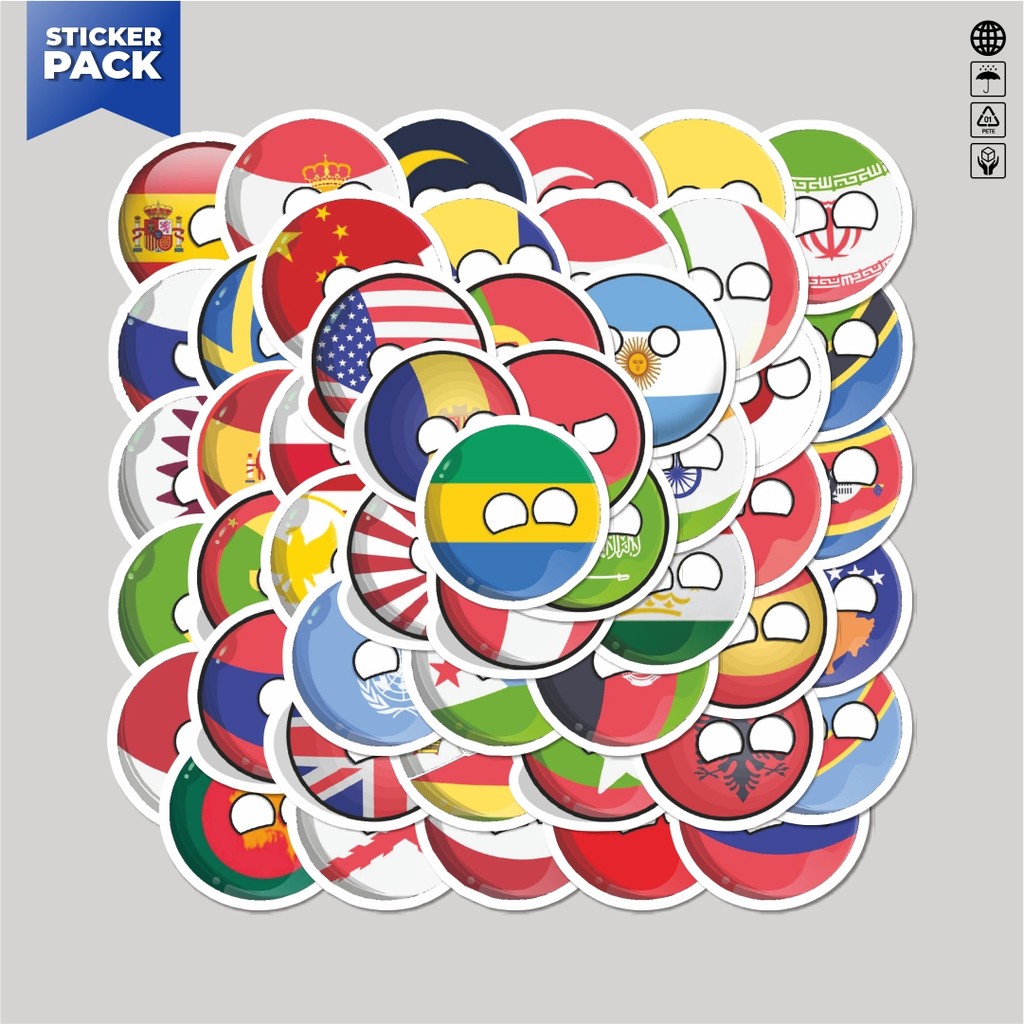 

[100PCS]Stiker Pack Stiker Smiley World Series A Aesthetic Vinyl Anti Air Dekorasi Sticker Laptop Buku Journal Koper Helm Casing HP Gitar Helm Skateboard