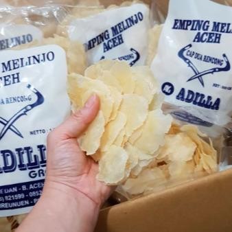 

[Produk Baru Berkualitas Garansi] Adilla Emping khas Aceh Makanan Ringan Melinjo - 500gr Paling Laris