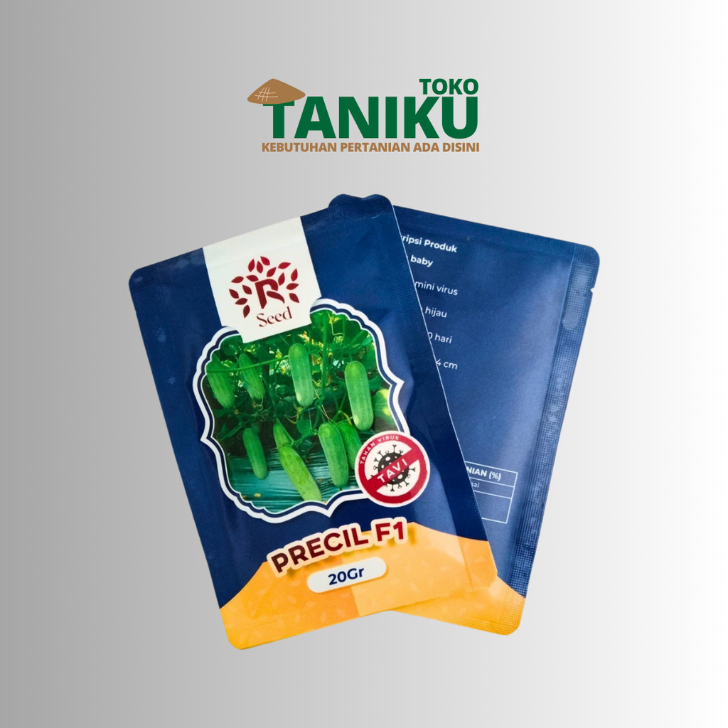 Benih Timun Precil F1 20gr R Seed Baby Cucumber Tahan Gemini