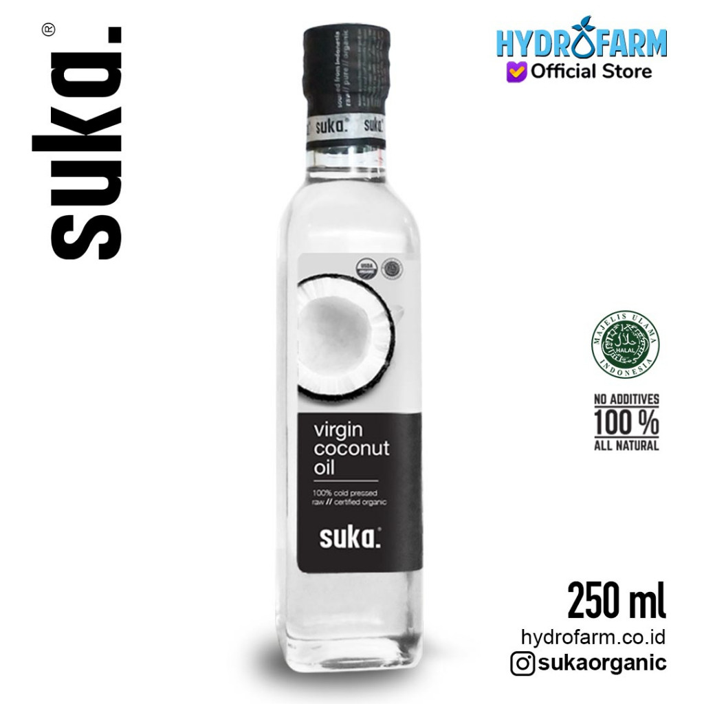 

Suka - Virgin Coconut Oil VCO / Minyak Kelapa Murni ( 250ml - 500ml )