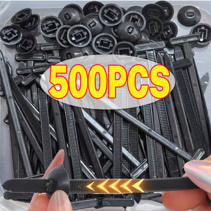 

Nylon Cable Ties Buckle Pin and Button Fastener Ties Car Self-Locking Fixed Cables Ties Wire Fastening Straps Clips Wholesale