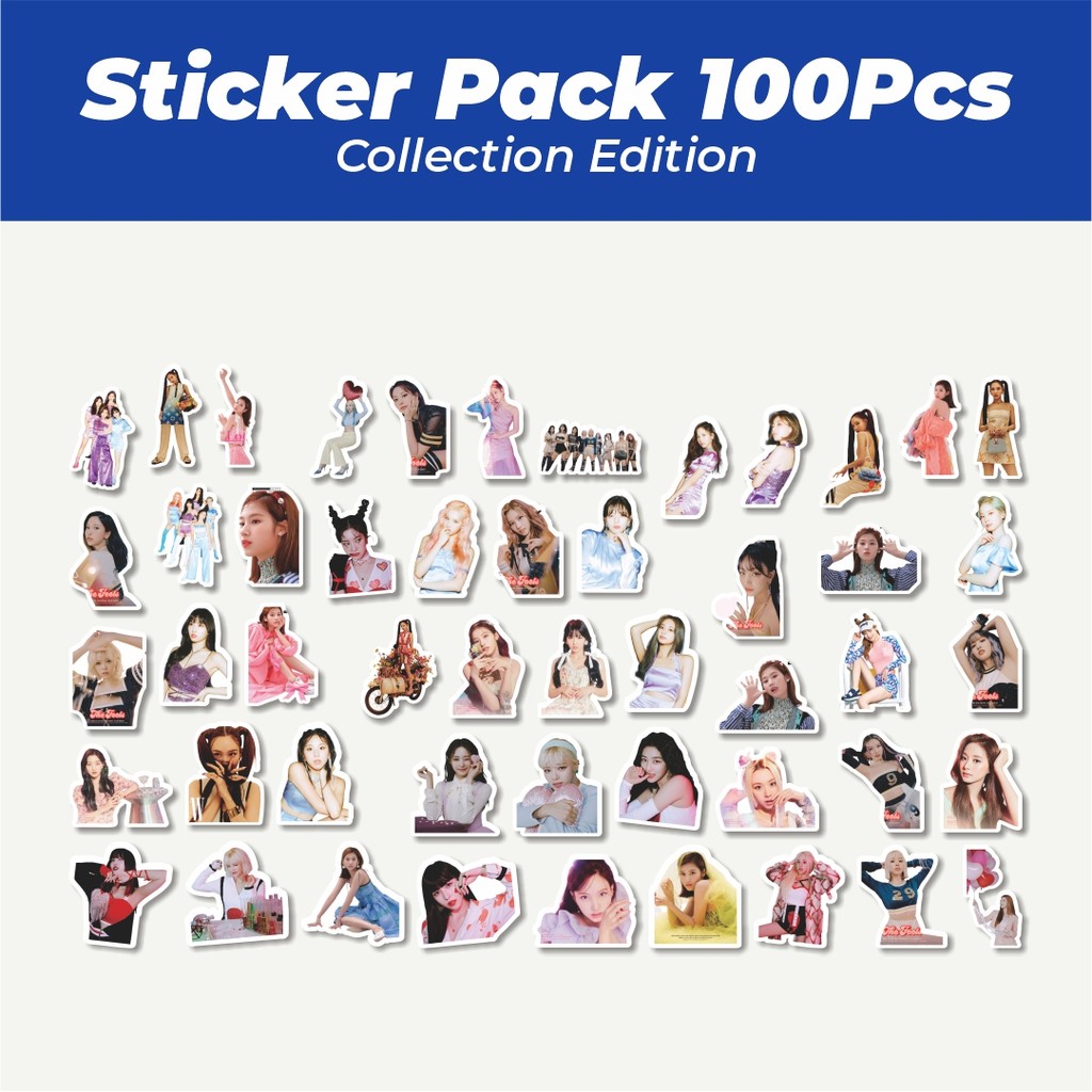 

Hot Stiker TWICE Album 1&2 Lucu Anti Air Stikers Berperekat Waterproof Sticker Decal Buat Motor Helm Buku Journal Koper Casing HP Laptop Botol Minum