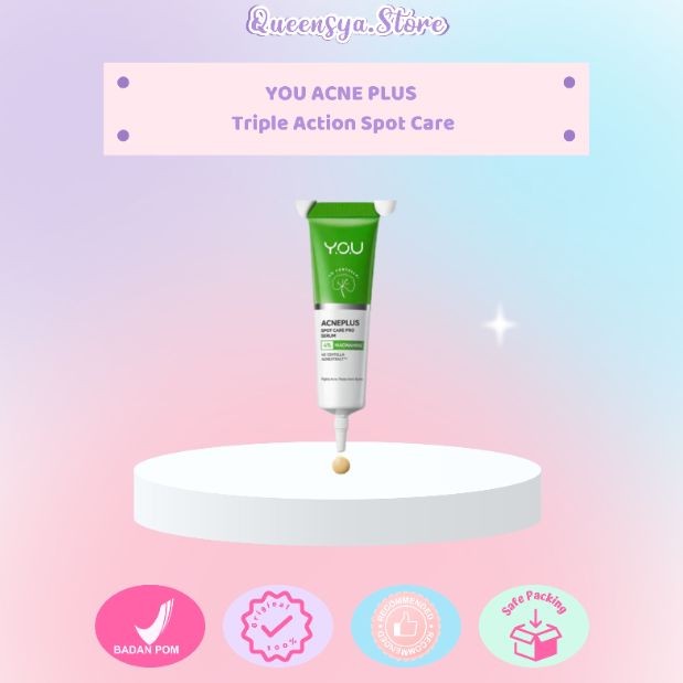 YOU AcnePlus Spot Care Pro Serum 15g - Obat Totol Jerawat Obat Jerawat Obat Bekas Jerawat