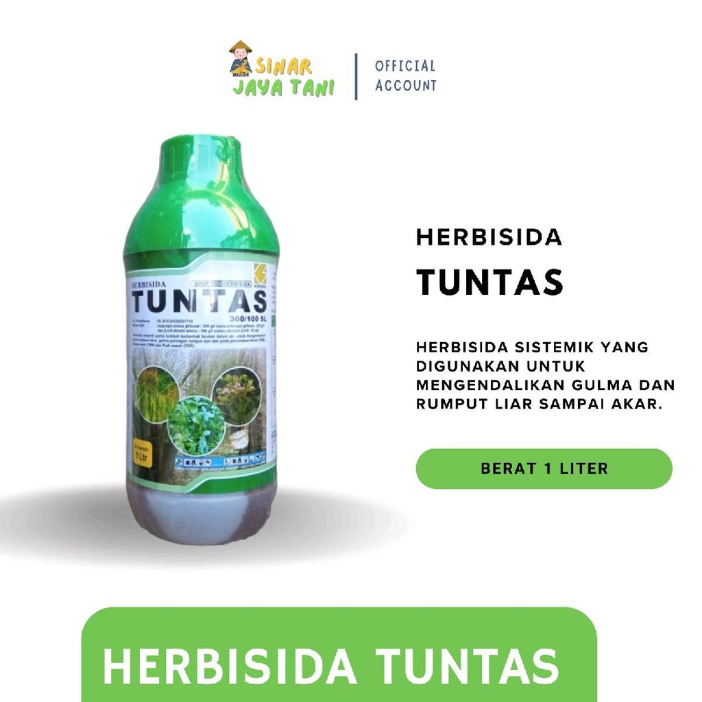 Tuntas Herbisida 1 liter Pembasmi Rumput