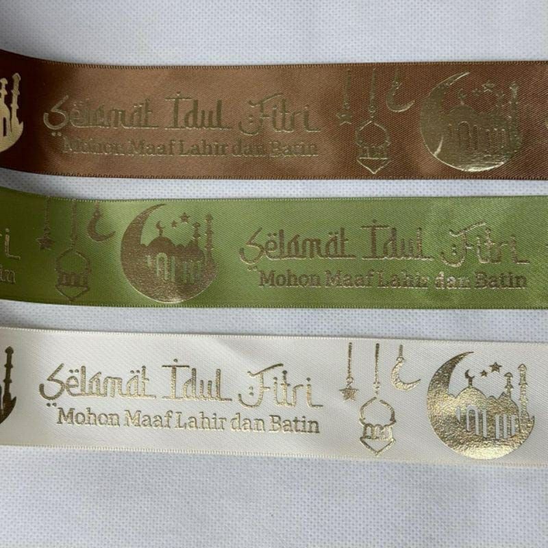 

1 yard - 90 CM PITA IDUL FITRI LEBAR 3,8 CM | PITA LEBARAN