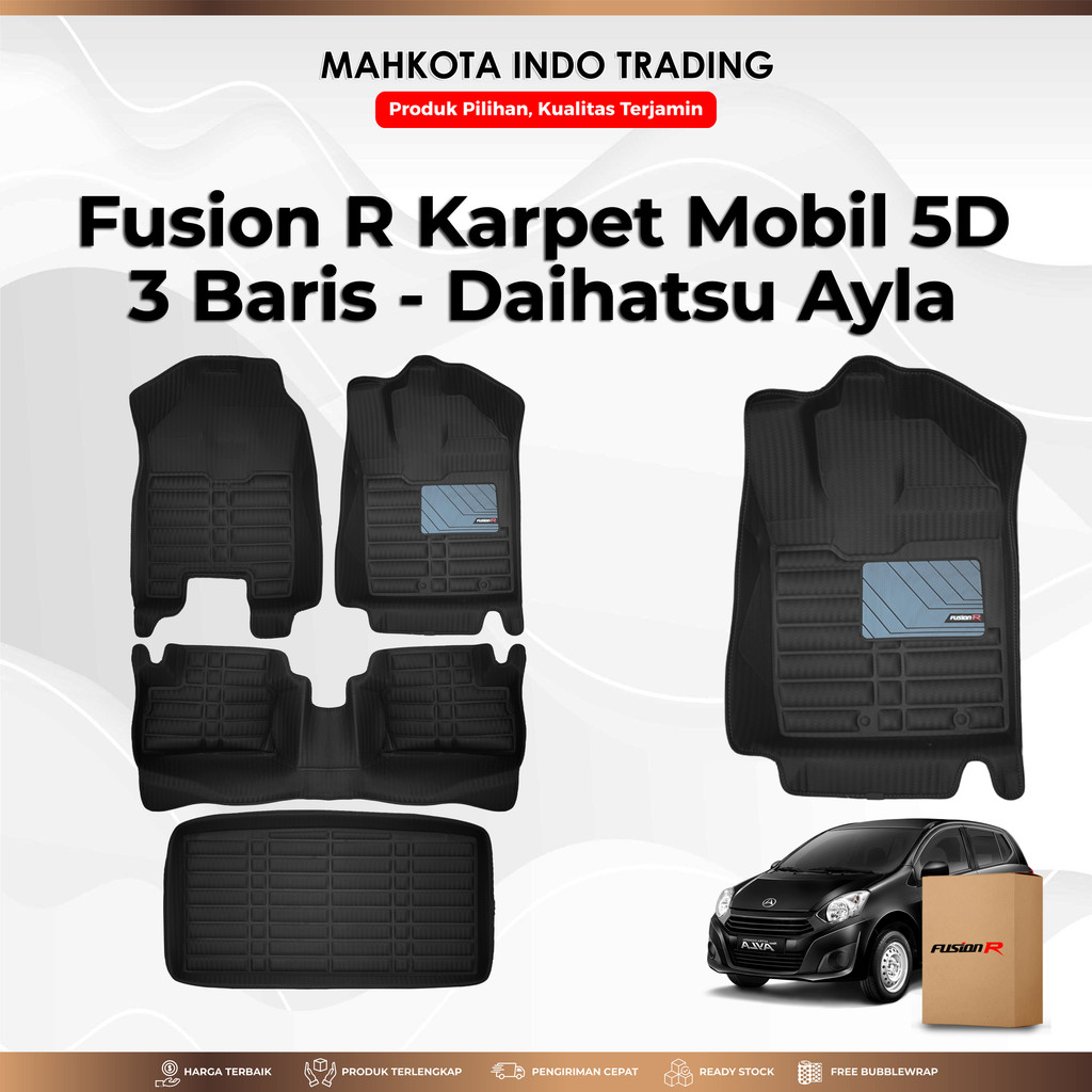 Fusion R Karpet Mobil 5D Ayla Premium