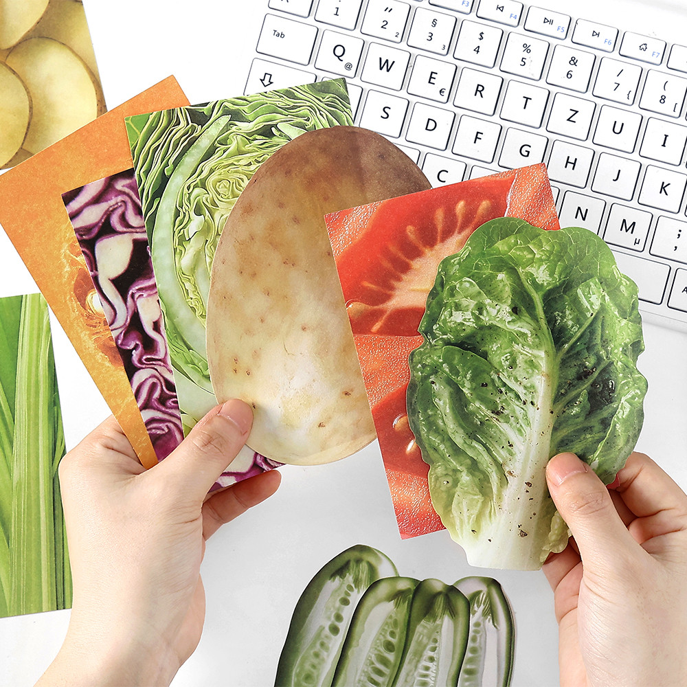 

30 Pcs Cute Note, Delicious Food Theme INS Wind Note Paper, Student Message N Times, Hand Account Pad Memo Kawaii ﻿Stationery